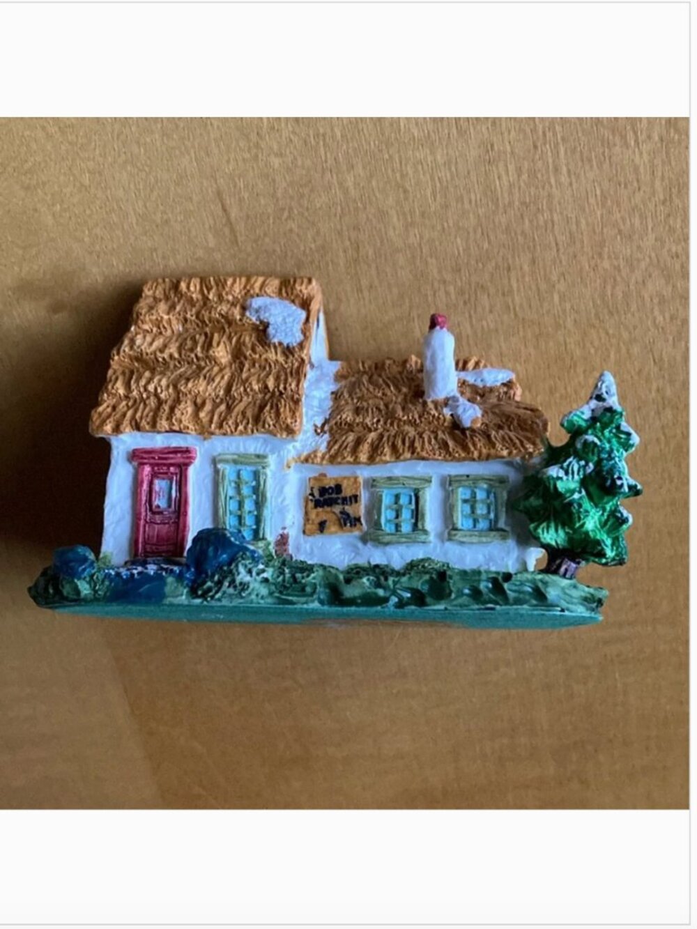 Department 56 Dickens Village Miniatures - The Cottage Of Bob Cratchit And Tiny